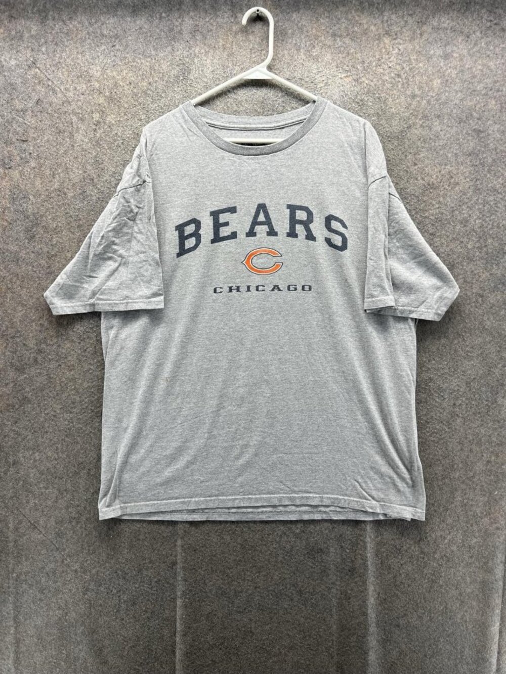 Chicago Bears Shirt Mens XL Gray NFL Football Team Apparel Graphic Tee